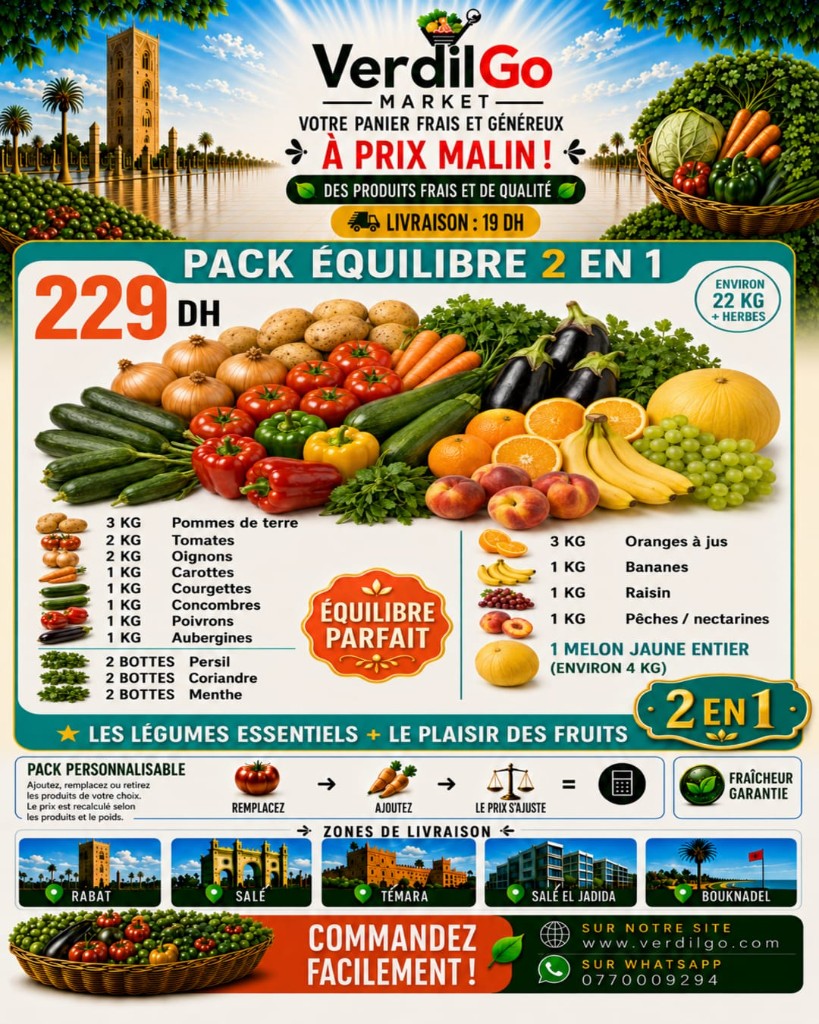 Pack Équilibre 2 en 1