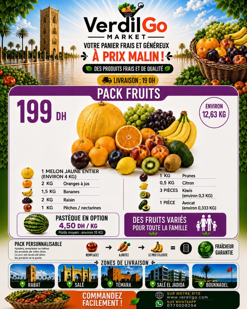 Pack Fruits
