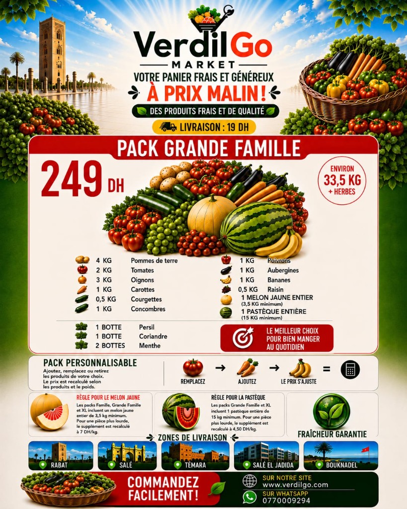 Pack Grande Famille